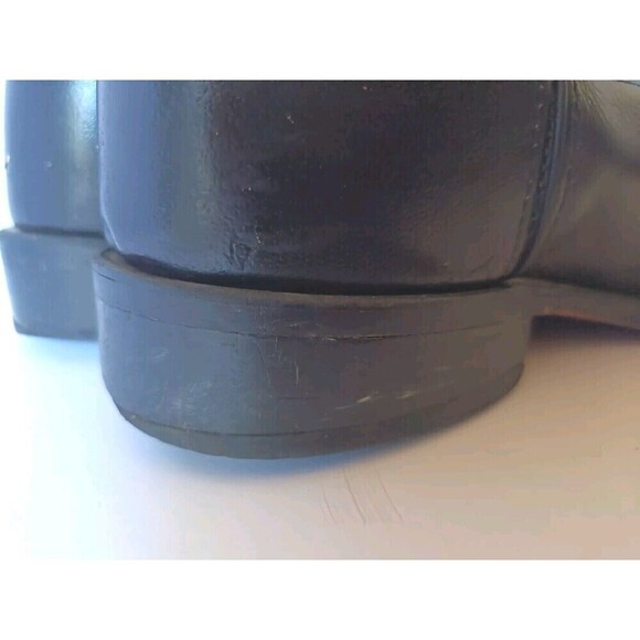 Old West Men's Boots SRM4010 Leather Black 11D Pull On Western Cowboy Giddy Up - Picture 13 of 13